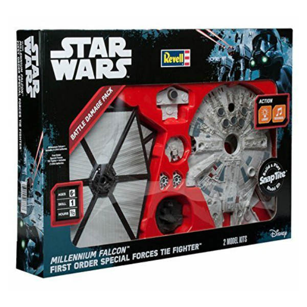 楽天STAB BLUE ENTERPRISEStar Wars Battle Pack Model Kit TIE Fighter and Millennium Falcon スターウォーズ starwars タイファイター ミレニアムファルコン フィギア フィギュア おもちゃ TOY アメリカ［並行輸入品］