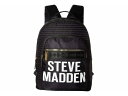 【SALE】Steve Madden BGAILLE Black スティーブ マデン バックパック ポーチ付き ブラック 黒 レディース リュックサック バッグ...