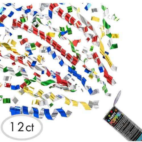 Party Poppers 12�ĥ��å� �ѡ��ƥ��� �ݥåѡ� ����å��� ���å� ���٥�� ���ˤ� ������ �ѡ��ƥ������å� ���� ����� ������ ����ꥫ ����ꥫ��