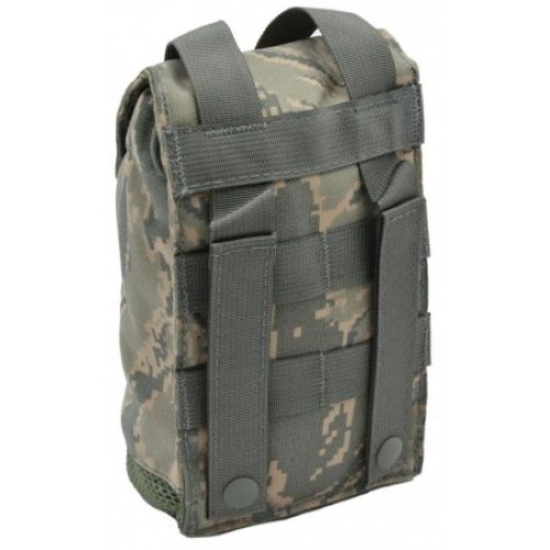 STAB BLUE ENTERPRISEの【中古】US Camo Mesh Pouch US カモ メッシュ ポーチ カモフラ カモフラージュ キャンティーンポーチ カバン 鞄 バッグ ポーチ 水筒 米軍 軍 実物ミリタリー 軍物 軍モノ 軍放出品 米軍放出品 米軍払い下げ アメリカ軍 U.S. USED アメリカン アメリカ 【コンパクト】｜アングル2