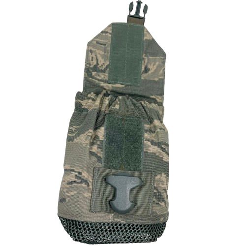 STAB BLUE ENTERPRISEの【中古】US Camo Mesh Pouch US カモ メッシュ ポーチ カモフラ カモフラージュ キャンティーンポーチ カバン 鞄 バッグ ポーチ 水筒 米軍 軍 実物ミリタリー 軍物 軍モノ 軍放出品 米軍放出品 米軍払い下げ アメリカ軍 U.S. USED アメリカン アメリカ 【コンパクト】｜アングル3