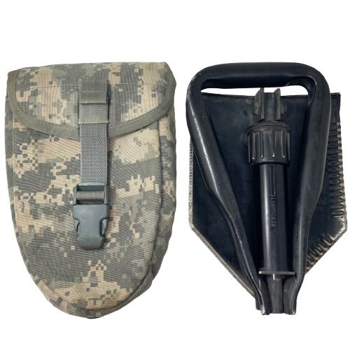 乐天商城 - 【中古】 US Folding Scoop With Special Pouch US フォールディング スコップ ウィズ スペシャル ポーチ 米軍 軍 軍用 シャベル ショベル アメリカ アメリカン キャンプ アウトドア 実物ミリタリー 軍物 軍モノ 軍放出品 米軍放出品 米軍払い下げ アメリカ軍 U.S. USED