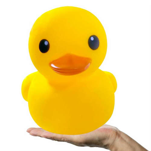 楽天STAB BLUE ENTERPRISEJumbo Rubber Duck Bath Toy ジャンボ ラバー ダック バス トイ 14cm ビッグサイズ フィギア お風呂 おもちゃ アヒル あひる 人形 USA アメリカン