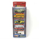 1:64 MINIAUTO DIE CAST 5 PACK ミニオート ダイキャスト ミニカー アメリカ USA アメ車 スクールバス ポリス 警察 ワゴン 救急車 アメリカン