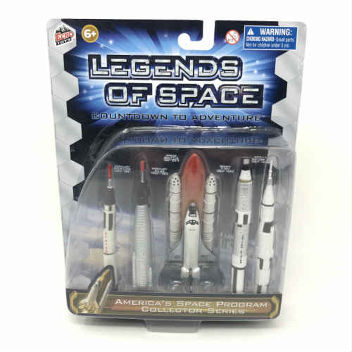 【訳あり】LEGENDS OF SPACE 5 PIECE SET TOYS BY ECHO TOYS NASA スペースシャトル ロケット 5種 おもちゃ アメリカ ギフト 宇宙飛行士 キッズ ナサ TOY アメリカ