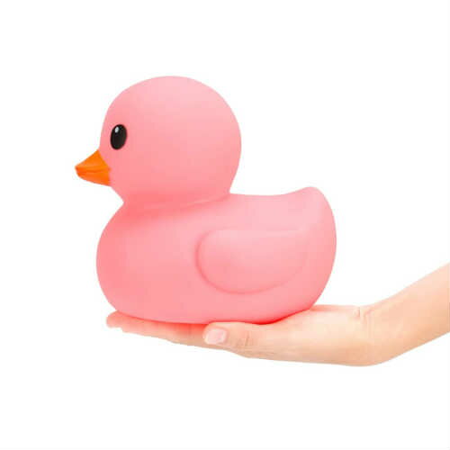 楽天STAB BLUE ENTERPRISEJumbo Rubber Duck Bath Toy Pink ジャンボ ラバー ダック バス トイ ピンク 17cm ビッグサイズ フィギア お風呂 プール おもちゃ アヒル あひる 人形 USA アメリカン