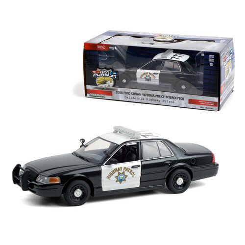 2008 Ford Crown Victoria Police Interceptor California Highway Patrol 1:24 Scale Die-cast フォード クラウン ビクトリア ヴィクトリア ポリス インターセプター カリフォルニア ハイウェイ 1:24 ダイキャスト ミニカー アメリカ USA アメ車 警察 パトカー アメリカ雑貨