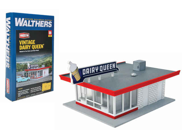 プラモデル Walthers Vintage Dairy Queen ウォルサーズ ヴィンテージ デイリー クイーン アイスクリーム ソフトクリーム 1950年代 クラシック ホビー おもちゃ TOY アメリカ フィギュア フィギア 模型 アメリカ ギフト プレゼント スケールサイズ1:87 1/87 HOゲージ