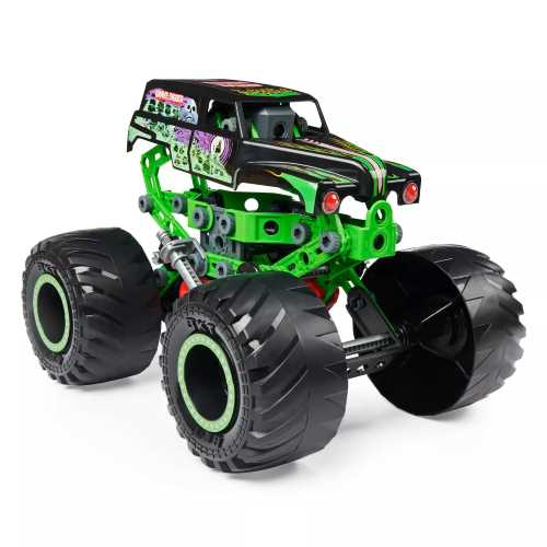 1/12 Monster Jam Meccano Jr Grave Digger モンスター ジャム メカノ ジュニア グレーブディガー ビルダーセット アメリカ モンスタートラック オフロード プラモデル 組み立て monster truck アメ車 STEM ステム教育 プラモデル 知育玩具 ギフト プレゼント おもちゃ