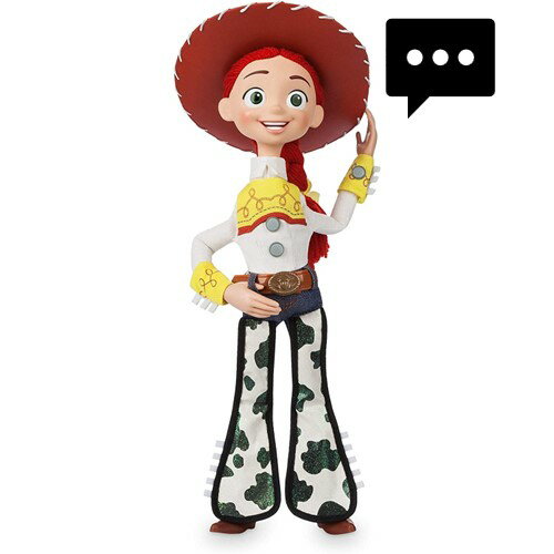 Toy Story Jessie Talking Figure - 15インチ・ジェシー・トーキング・トイストーリー・ライトイヤー・おもちゃ・プレゼント・ギフト・ディズニー・アメリカ・喋る・話す・人形・フィギア