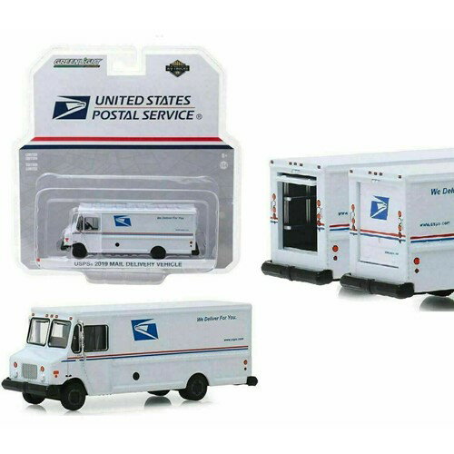 United States Postal Service 1:64 Scale Die-cast Model Greenlight ユナイテッド ステイト ポスタル サービス 1:64 スケール ダイキャスト モデル ミニカー アメリカ USA アメ車 郵便 郵便局 USPS MAIL DELIVERY VEHICLE