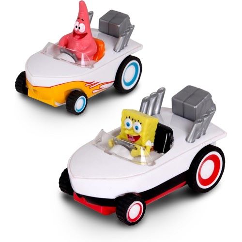 SpongeBob SquarePants Hot Rod Boats Spongebob ＆Patrick mini car set スポンジボブ スクエアパンツ パトリック＆スポンジボブ パトリック スポンジボブ ミニカー アメリカ アメリカン