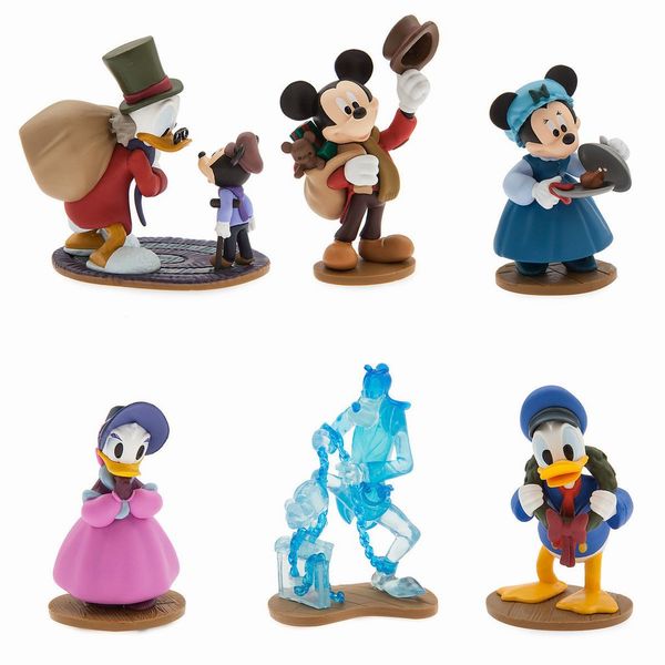 Mickey's Christmas Carol Figure Play Set ミッキー クリスマス キャロル フィギアセット プレイセット ミッキーマウス アメリカ Disney［並行輸入品］のサムネイル