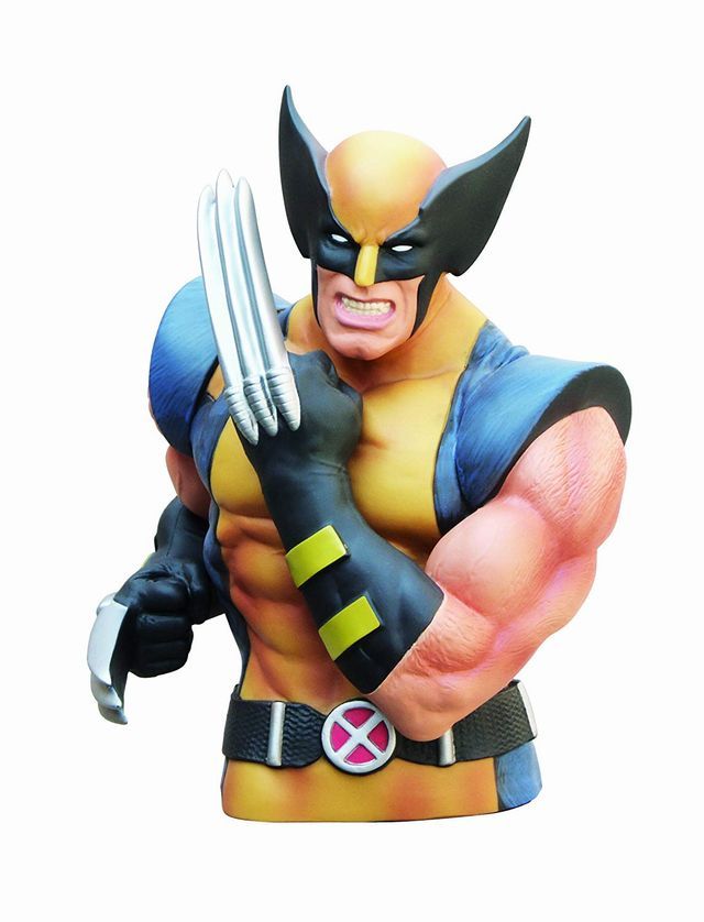 Wolverine Bust Bank ウルヴァリン バスト バンク 貯金箱 コインバンク フィギア アメリカ アメコミ Xメン エックスメン キャラクター マーベル