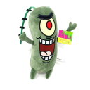 SpongeBob SquarePants Plankton Plush スポンジボブ プランクトン プラッシュ ぬいぐるみ 人形 ニコロデオン ユニバース アメリカ おもちゃ