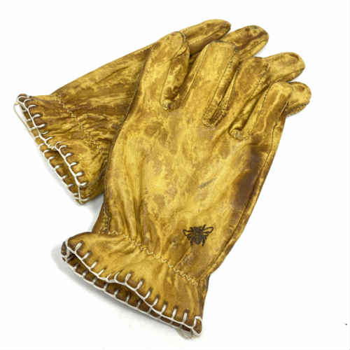 MotoStuka Women 039 s HoneyBee Shanks Gloves Bronze モトストゥーカ ウーマン ハニービー シャンクス グローブ ブロンズ レザー 革 手袋 アメリカ アメリカン バイク ハーレー ハンドメイド 手作業 レディース キッズ