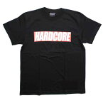 【SALE】HARDCORE BARLOGO2 Tee Black ハードコア キャスティー Tシャツ ブラック ドリフト 【ネコポス】