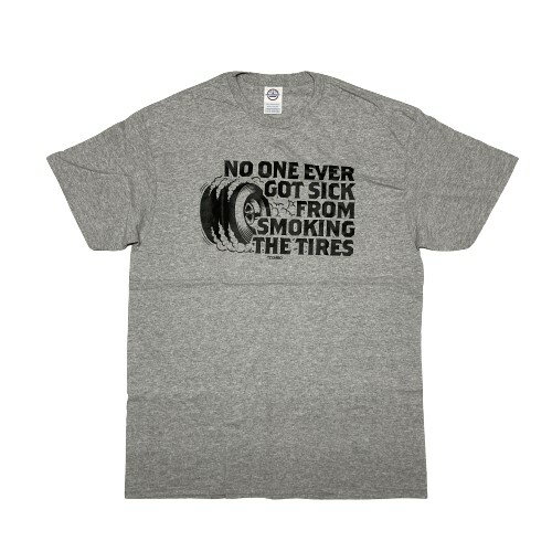 TCOMBO TEE L Tシャツ アメリカ Gray グレー タイヤ アメ車 アメリカン