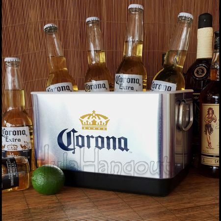 CORONA EXTRA MINI COOLER コロナビール クーラー ミニクーラーBOX クーラーボックス パーティー おしゃれ コロナクーラー 保冷 店舗 バケツ アメリカのサムネイル