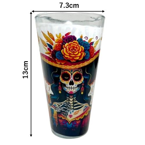 STAB BLUE ENTERPRISEのVeladora Mexico Day of The Dead Candle ヴェラドーラ メキシコ デイ オブ ザ デッド キャンドル 死者の日 インテリア ロウソク 蝋燭 カトリーナ シュガースカル スカル メキシカン メキシコ メヒコ アロマキャンドル アメリカ アメリカン メキシコ雑貨 メキシカン雑貨｜アングル2