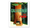 Vintage Worldwide Posters CALIFORNIA ビンテージ エアライン世界 広告ポスター 復刻版 カリフォルニア アメリカ ハワイ レ...