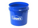LOWE'S Encore Plastics 2-Gallon Plastic General Bucket アメリカ バケツ 2ガロン 工具入れ ロイズ ローズ ホームセンター アメリカン 掃除 ガレージ