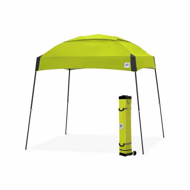 EZ UP Instant Shelter Dome 3M×3M+Camping Cube 5.4 イージーアップ インスタント シェルター ドーム キャンピングキューブ 頑丈 アメリカテント 簡単テント ワンタッチテント イベント キャンプ ハードケース 収納バッグ キャスター付き