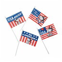 Snoopy Patriotic Flags （スヌーピー星条旗フラッグ） フラッグサイズ 縦10cm　横15cm 棒の長さ　27cm SHOPやイベントなどに！！ こちらの商品は【ネコポス】対応です。 ※アメリカ輸入商品です。 【Pennant】【Flag】【PENNANT】【FLAG】【ペナント】【フラッグ】【アメリカ】【国旗】【旗】【アメリカン】【フリマ】【ロハス】【運動会】【スヌーピー】【Snoopy】　