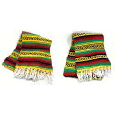 Mexican Blanket Rasta メキシカン ブランケット ラスタ メキシコ ジャマイカ ラスタカラー メヒコ レゲエ アメリカ ラグ マット テーブルクロス アメリカ雑貨 ソファーカバー 手織り