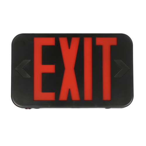 LED Emergency Exit Lighting Sign Red Black イグジッド 出口標識 レッド ブラック 非常灯 アメリカン イグジット アメリカ 非常口 緊急誘導灯 誘導灯