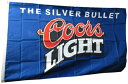 Coors Light Beer Flag クアーズ 旗 フラッグ バナー ビール ビアガーデン イベント 店舗 倉庫 業務用 販売促進 Beer バー カウンター 酒屋 居酒屋 飲み屋 パブ アメリカン USA