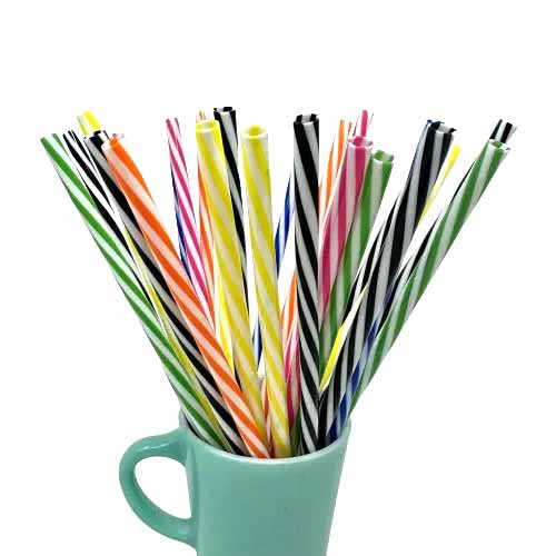 Reusable Plastic Straws Set 25本入り 再利用可能 プラスチック ストロー セット ブラシ付き レインボーカラー ストローセット MASON JAR用 マグカップ メイソンジャー メイソンジャー用 ストロー【ネコポス】