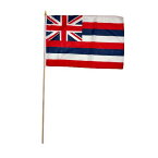 Hawaii Flag 45cm×30cm ハワイ 旗 ハワイ州旗 アメリカ はた フラッグ 店舗 ディスプレイ 装飾 ハワイアン