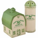 John Deere Barn Silo Salt and Pepper Shaker Set ジョンディアー ソルト＆ペッパーシェイカーセット トラクター 耕運機 アメ車 アメリカ アメリカン しお 塩 コショウ 胡椒 カントリー