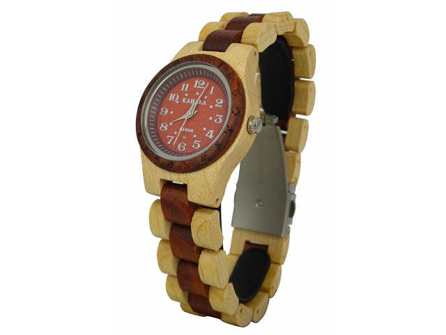 KAHALA WOODEN WATCH #5 カハラ レディースモデル ハワイアン コアウッド 木製腕時計 アクセサリー 時計 ハワイ Hawaii hawaii ロコ ウッド