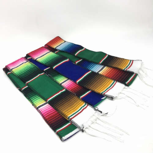 メキシコ製メキシカンラグマット（細長） ネイティブ ラグ マット Zarape Blanket ブランケット サラペ Mexican テーブルランナー テーブルクロス メキシカンラグ ベルト 