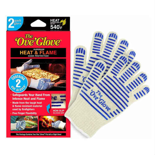 The Oven Glove Superior Heat & Flame Hand Protection Cooking Gloves バーベキューグリル BBQ プロパンガス用 コンロ ガスグリル キャンプ アメリカ 耐熱グローブ オーブングローブ 手袋 ダッチオーブン