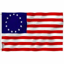 Fly Breeze Betsy Ross Flag 3×5 Feet ベッツィー ロス フラッグ アメリカ 旗 USA はた 国旗 星条旗 アメリカン united states flag