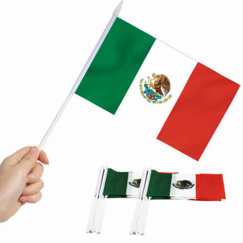 Mexico Stick Flags 58 Inch 12ܥå ᥭ ƥå եå 58    ٥ 졼 ƥꥢ Ҹ Mexican ᥭ С Ź ̳ 쥹ȥ ڥͥ椦ѥåȡ