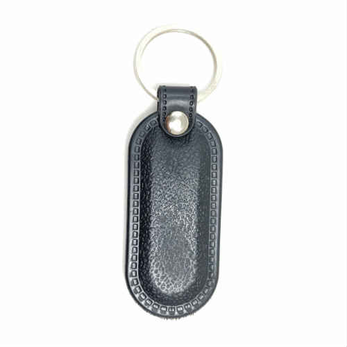 RELIGIOUS LEATHER KEYCHAIN BLACK レザー キーチェーン ブラック マリア マリア像 グアダルーペ 聖母 キーホルダー アメリカ メキシコ 【クロネコゆうパケット】