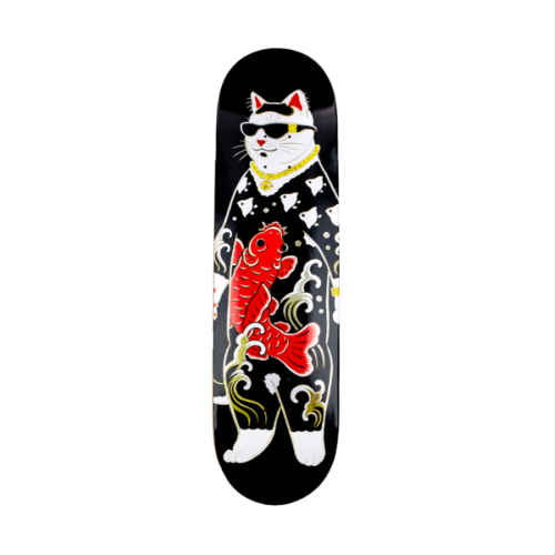 MONMON Cool Cat Skate Deck 8.5