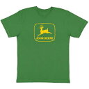 John Deere Vintage Logo T-shirt ジョン ディアー ビンテージ ロゴ トラクター 耕運機 緑 アメリカ アメ車 アメリカン Tシャツ メンズ ファッション グリーン