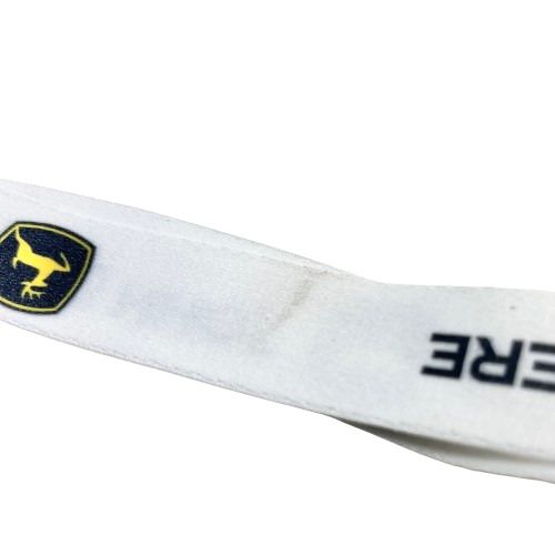 John Deere Lanyard ジョンディアー ランヤード ネックストラップ アメリカ 農業 トラクター 耕運機 トラック アメリカン ホワイト 【クロネコゆうパケット】