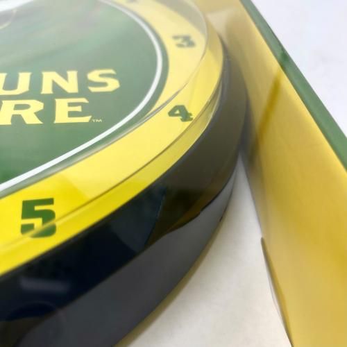 John Deere Wall clock ジョンディアー ウォールクロック 壁時計 壁掛け 時計 アメ車 アメリカン グリーン 店舗 トラクター 農家 農業 アメリカ雑貨 アメリカン雑貨 [2]