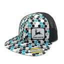 John Deere Toddler Kids Flat Bill Mesh Back Cap Turquoise ジョン ディアー メッシュ キャップ 幼児 ターコイズ トドラーサイズ トラクター 耕運機 アメリカ アメ車 アメリカン 帽子 ハット