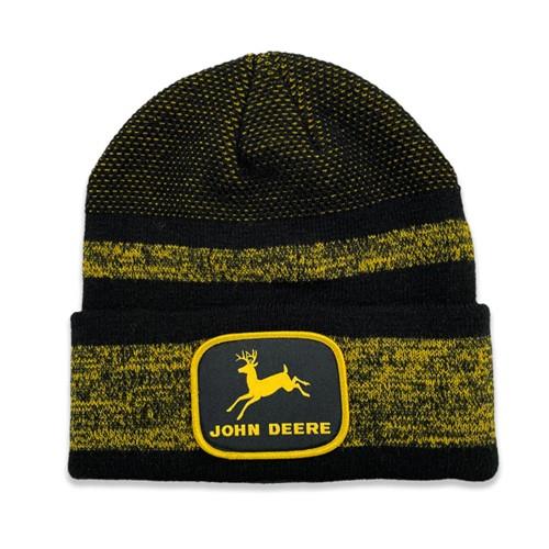 John Deere Striped Cuffed Beanie ジョン ディアー ストライプド カフド ビーニー ニット帽 ニット ト..