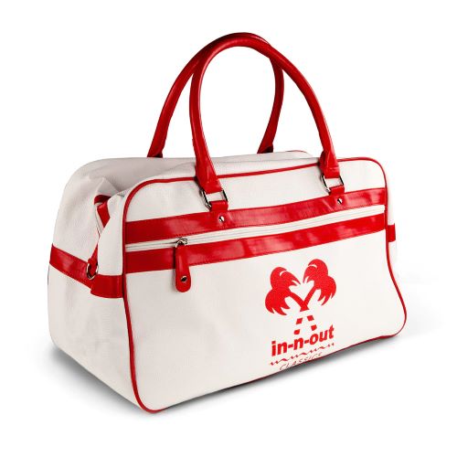 IN-N-OUT-BURGER RETRO DUFFEL BAG 󥢥ȥС ȥ åե Хå ιԤФ  åեХå ܥȥХå ꥫ ꥫ ϥС CA ե˥ ʥȥС White Red ۥ磻 å ݡĥХå  ݤ