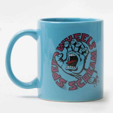 SANTA CRUZ Speed Wheels Scream Mug サンタクルーズ スピード ウィール スクリーム マグ マグカップ スクリーミングハンド SKATEBOARD スケートボード スケボー アメリカ スクリーミングハンド