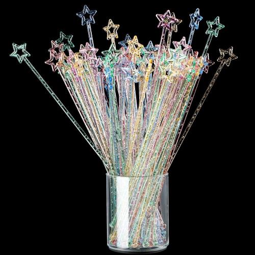 Plastic Star Top Sticks 100本入り プラスチック スター トップ スティック マド...