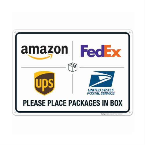 Please Place Packages In Box Sign ו  肢 TCŔ v[g Ɩp X AJ AJ CeA K[W } z z{bNX uz X